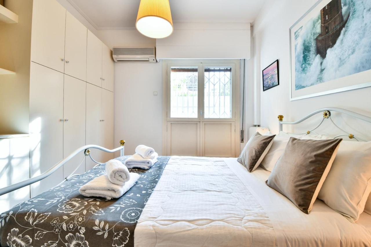 Groovy Apartment By The Sea With Garden Palaio Faliro Eksteriør bilde